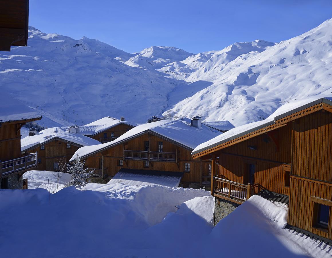 CGH Résidences&Spas les Chalets du Soleil Authentiques Saint-Martin-de-Belleville Exterior foto